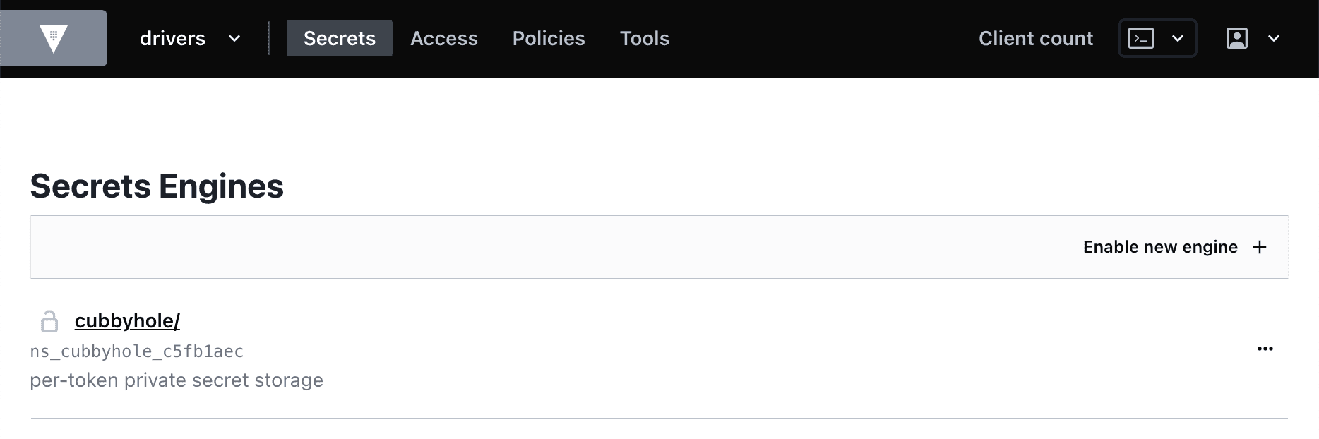 UI terminal